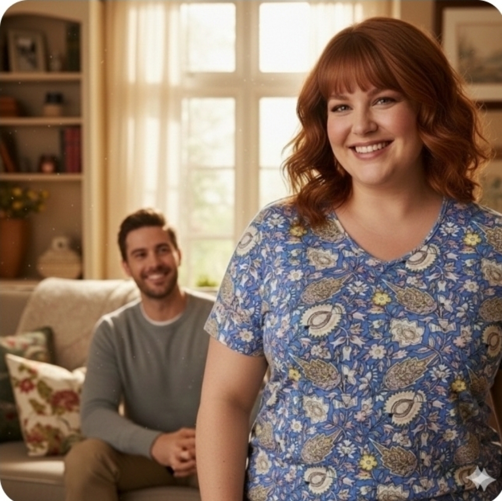 THE TALBOTS TEE Floral Top